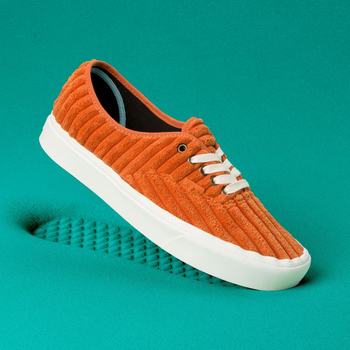 Damske Tenisky Vans Jumbo Cord Comfycush Authentic Oranžové VA54AKDCU